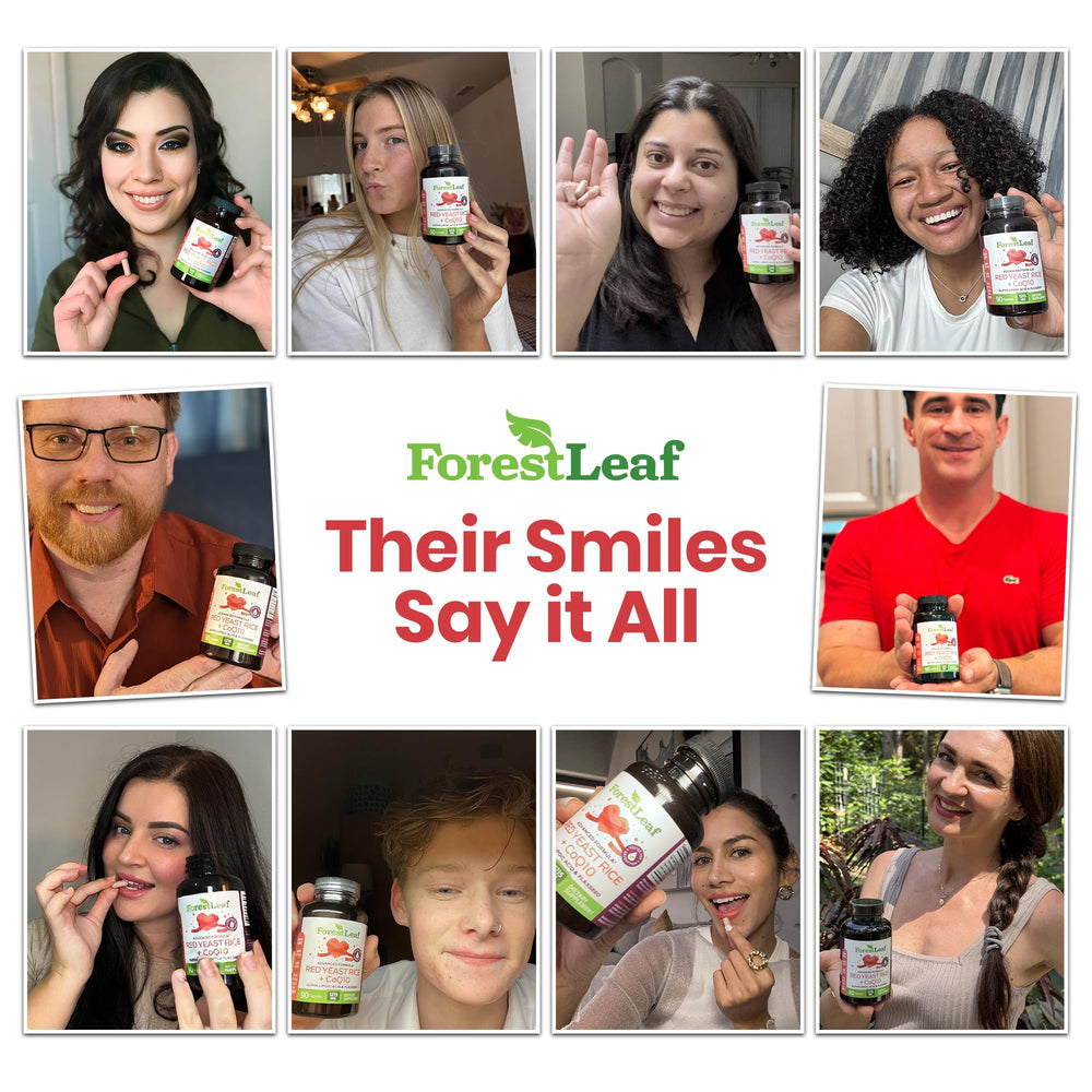 ForestLeaf botella abierta con cápsulas mostrando contenido real