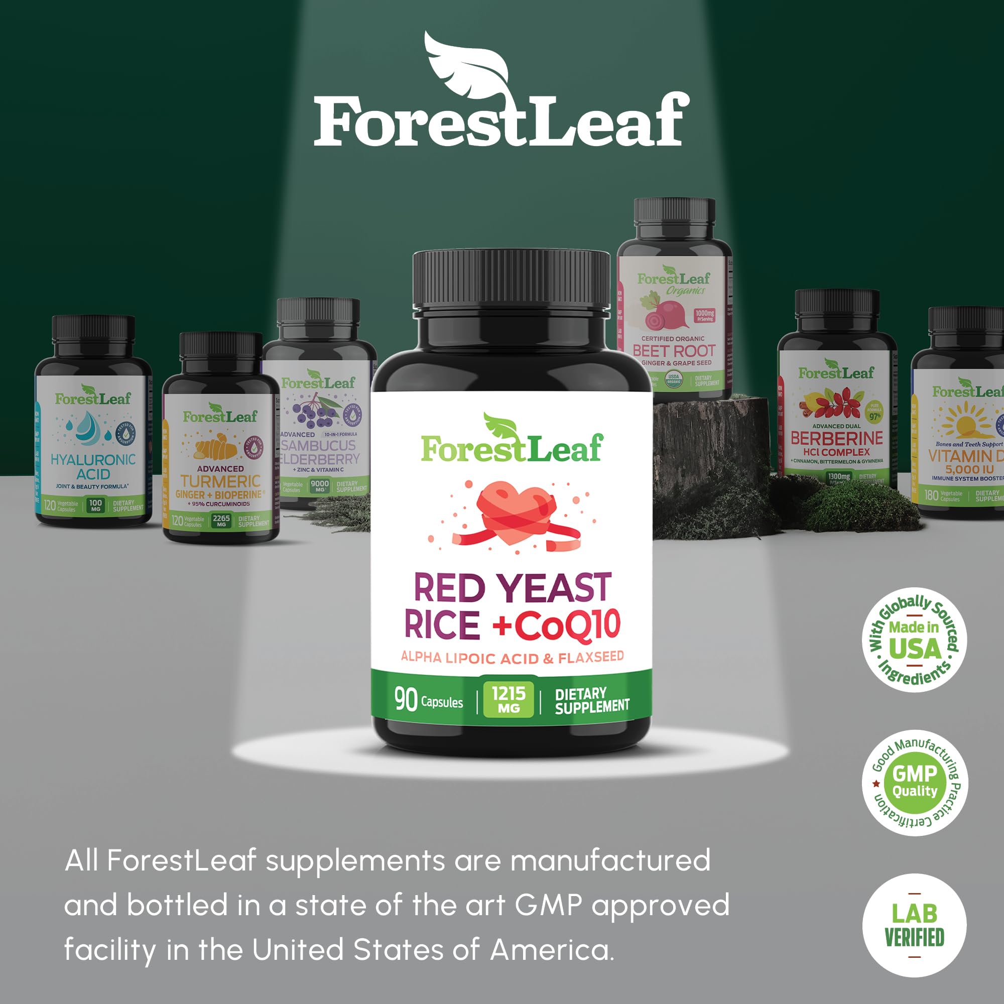 ForestLeaf suplemento colocado en cocina para uso diario práctico