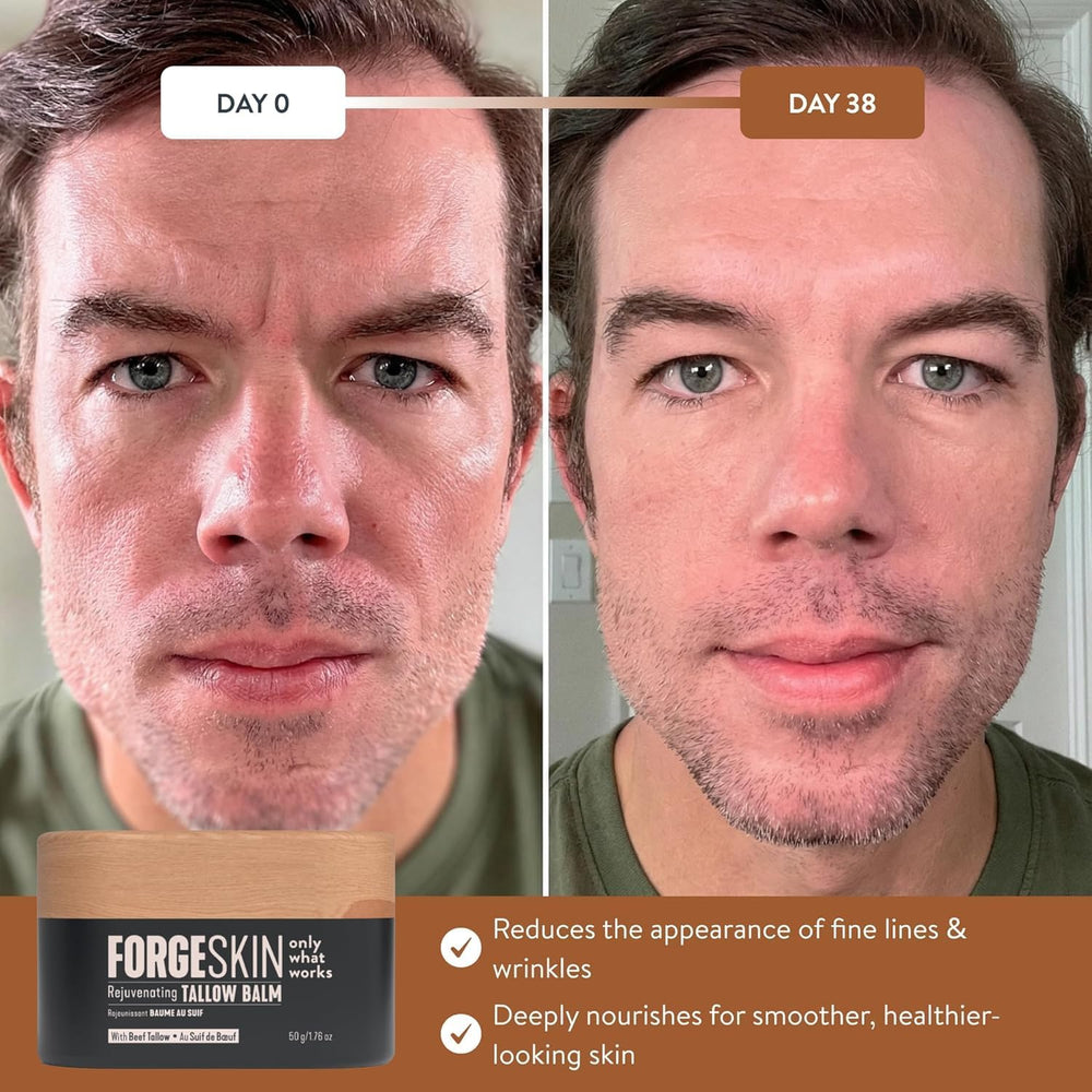 Forge Skin en ambiente diario junto a artículos de aseo, integración en rutina