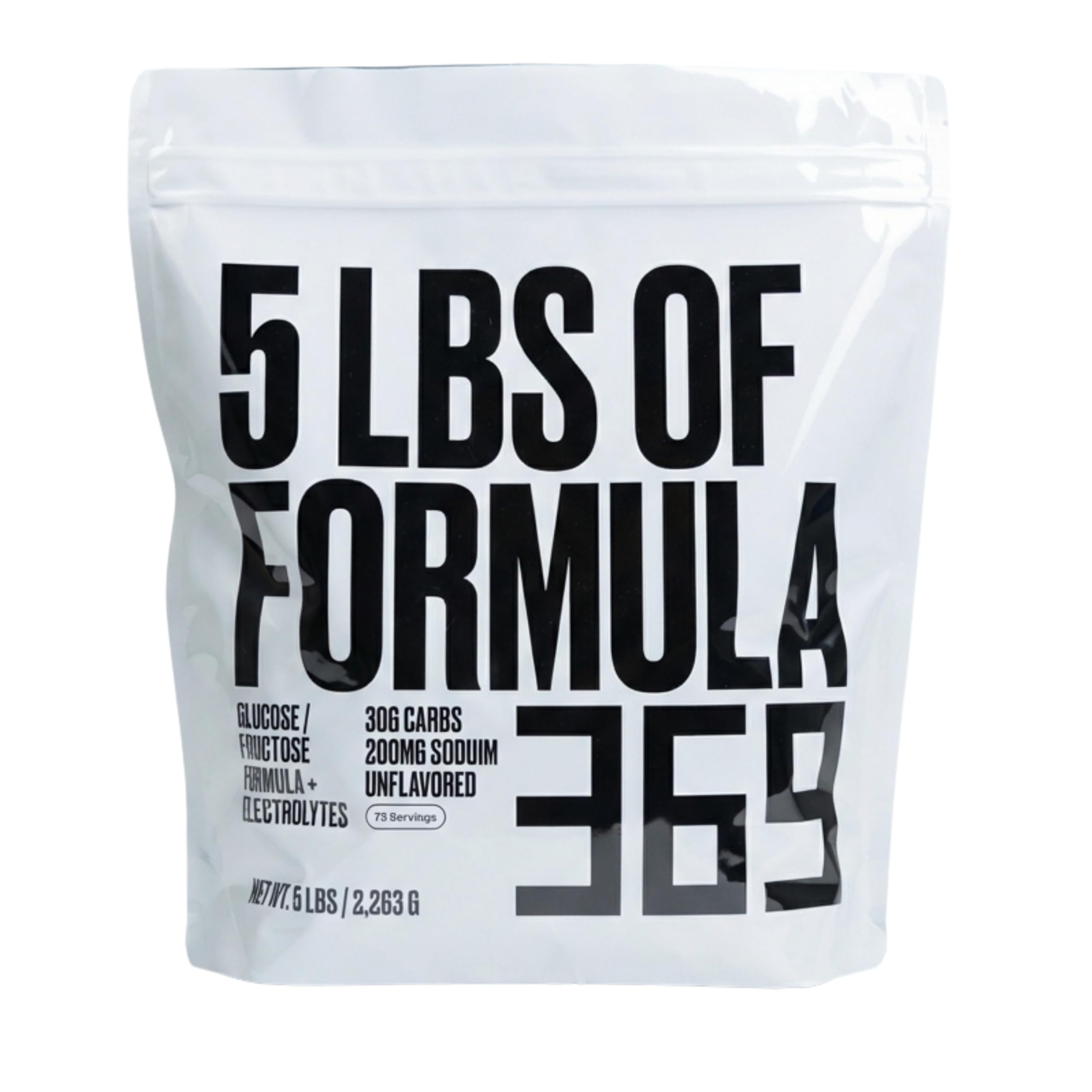 Formula 369 envase frontal mostrando 5 lb y raciones