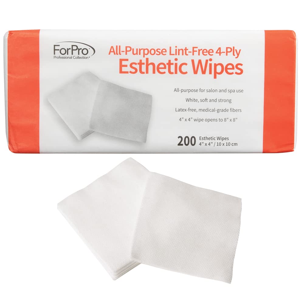 ForPro toallita desplegada 8x8 demostrando gran superficie absorbente