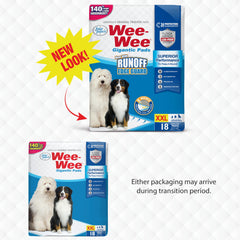 Four Paws detalle de textura superior que acelera absorción y mantiene superficie seca