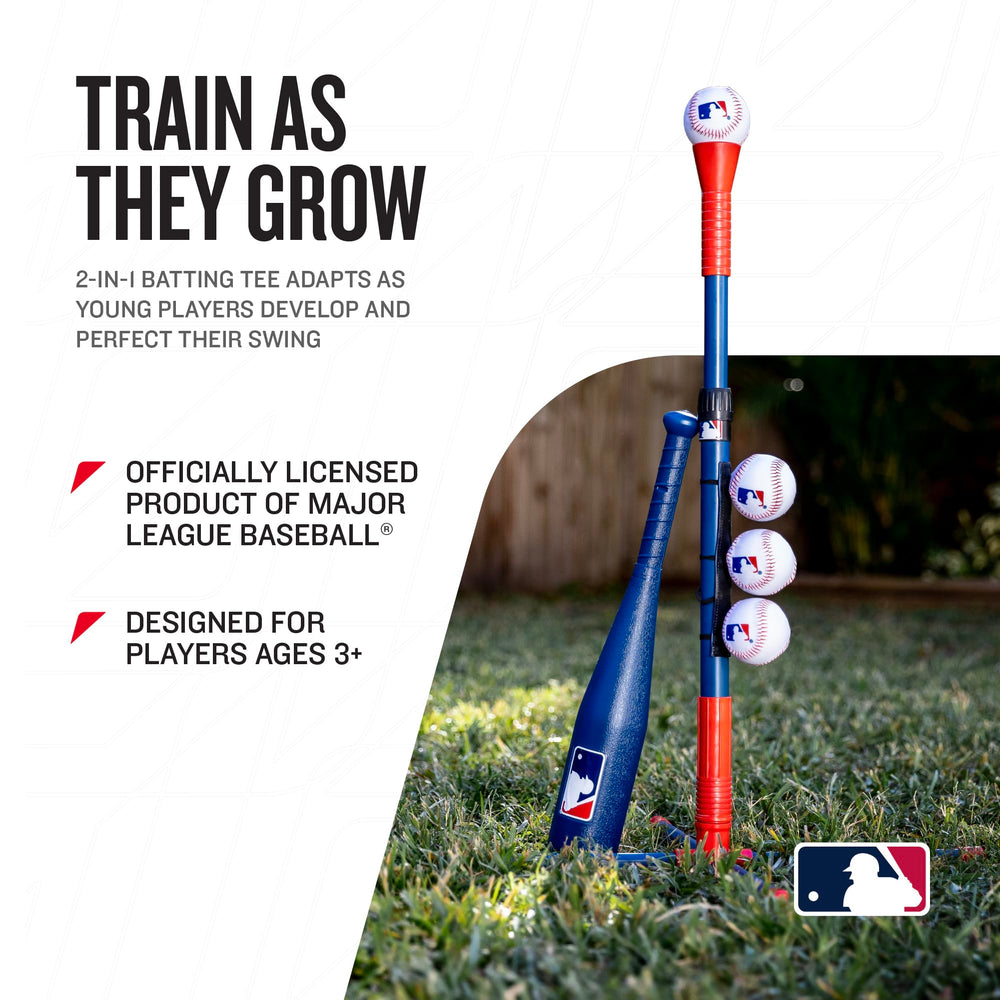 Franklin Sports primer plano del brazo colgante con pelota autoadhesiva para práctica fácil