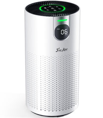 FreAire VisionAir front view showing clean-lined design and digital display benefits