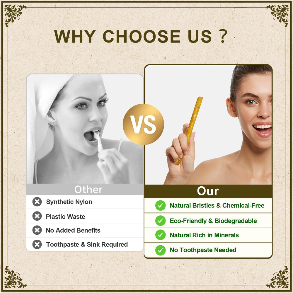 FREEGRIN miswak en bolso de viaje mostrando portabilidad y conveniencia