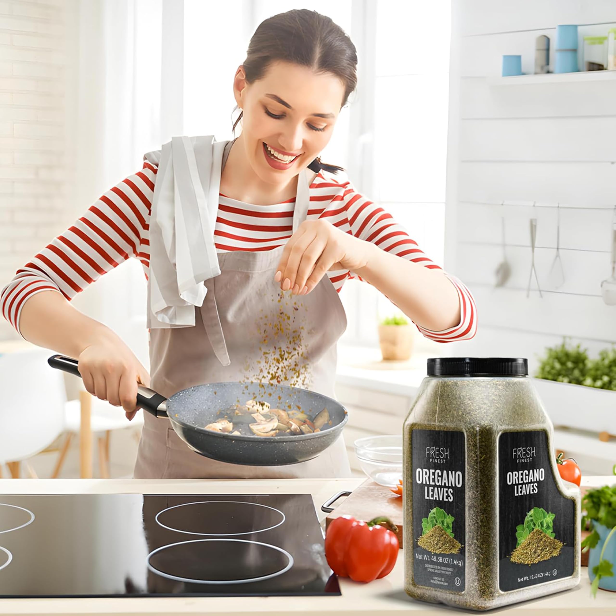 Fresh Finest etiqueta con sellos kosher y non-GMO, confianza en certificaciones
