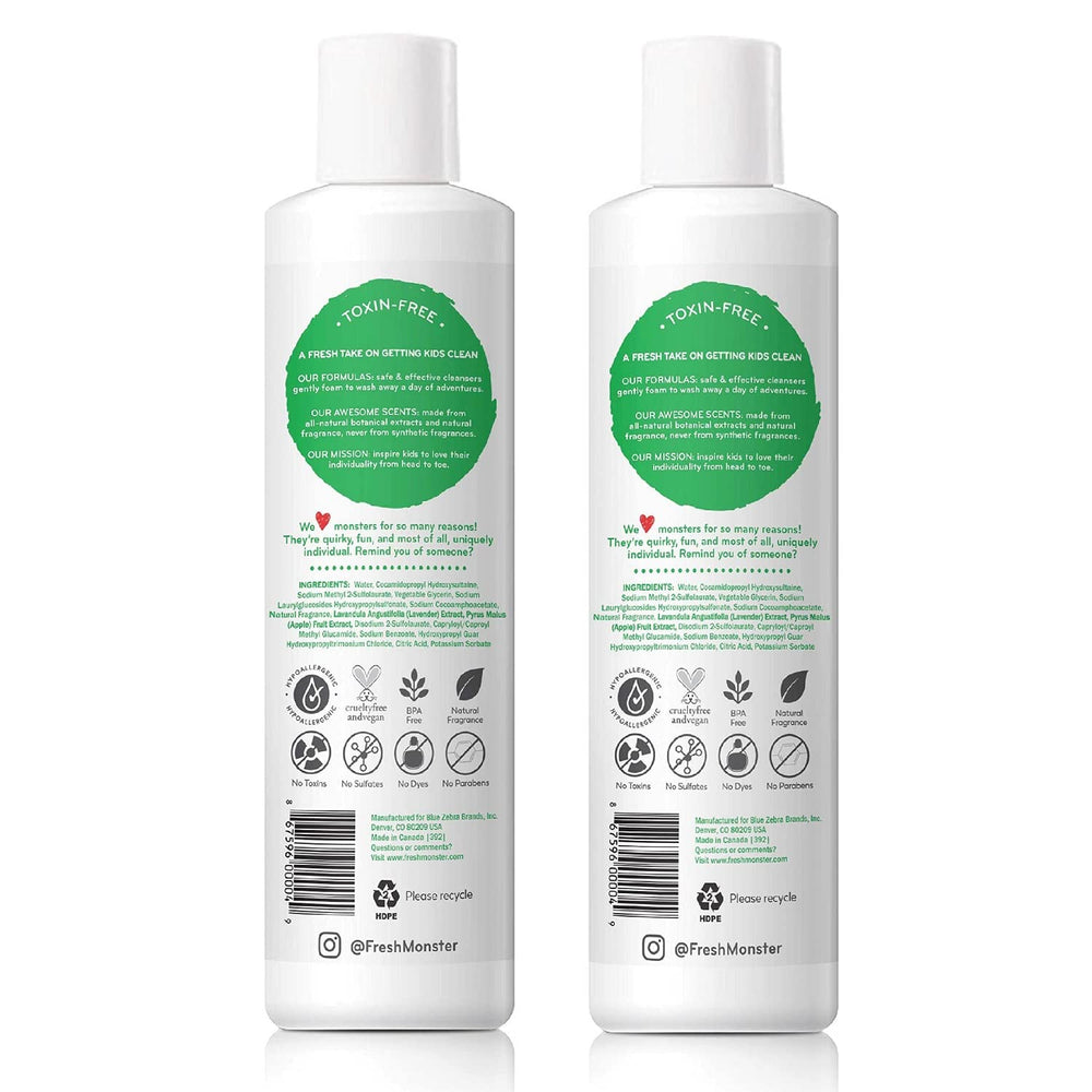 Fresh Monster textura del gel espumoso que limpia suavemente