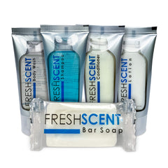 Freshscent barra en manos demostrando uso y tamaño práctico