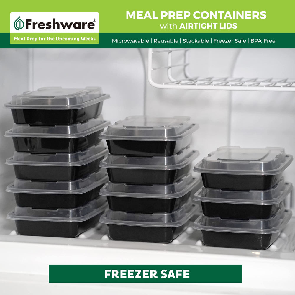 Freshware embalaje mostrando las 50 unidades, ideal para planificar