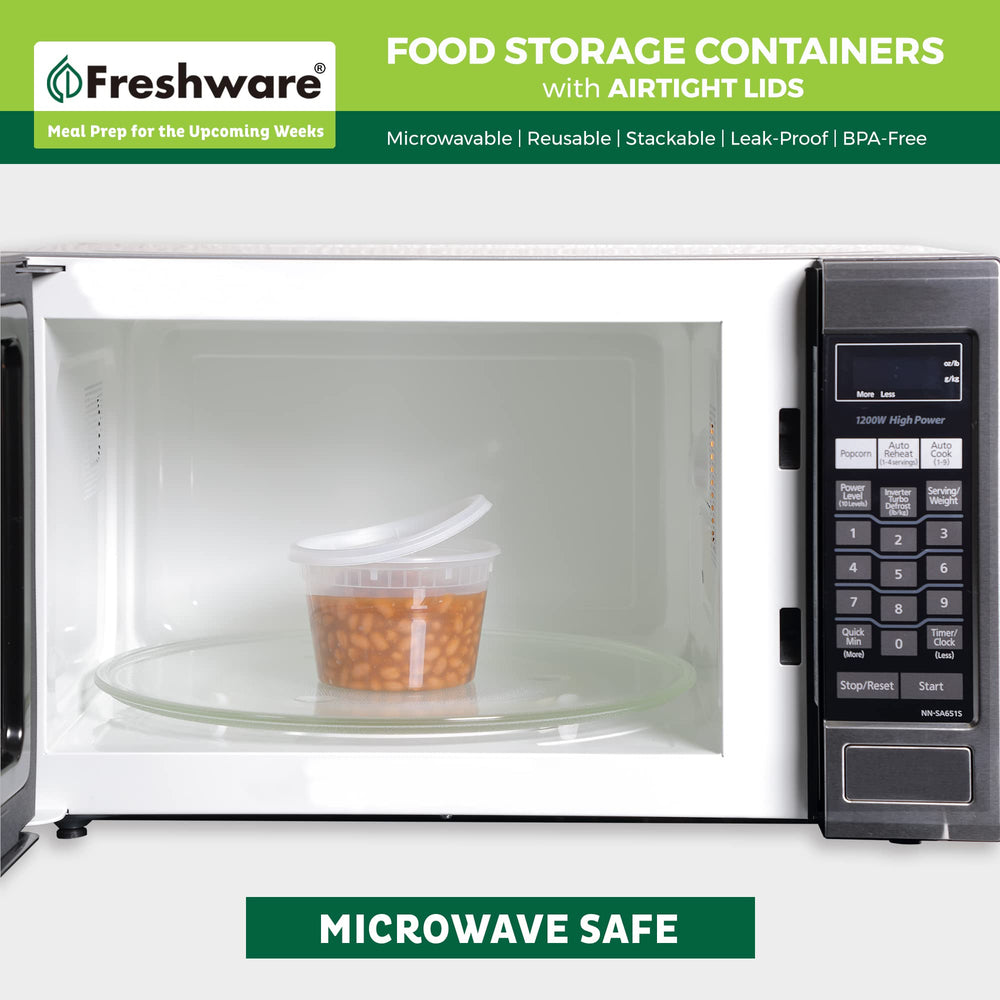 Freshware envase con sopa listo para microondas recalentado de forma segura