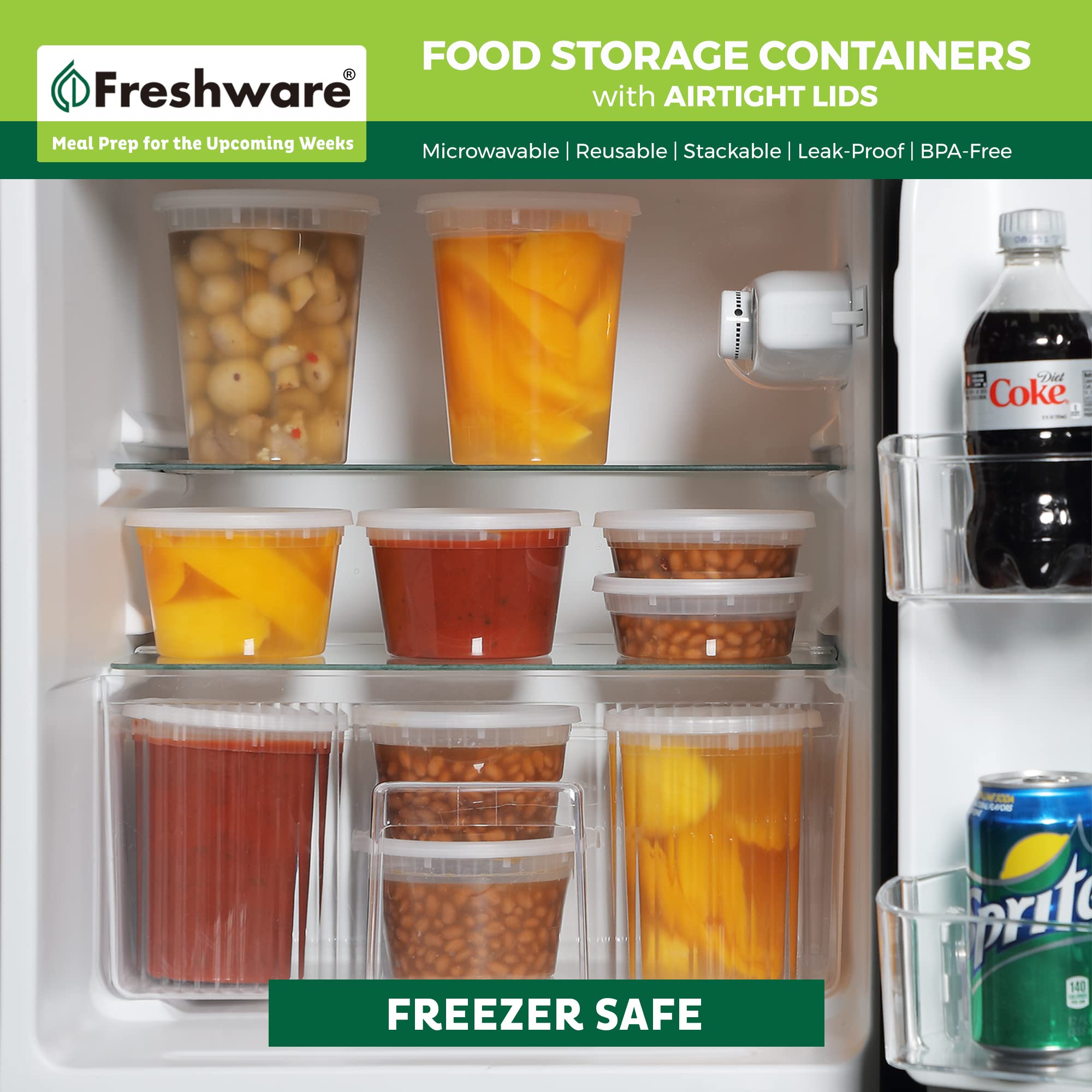 Freshware etiqueta sin BPA ni ftalatos enfatizando seguridad alimentaria