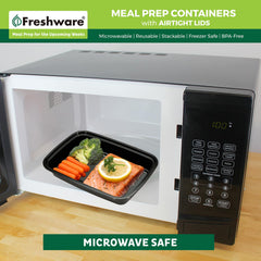 Freshware textura del plástico resistente y sin BPA para uso seguro