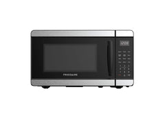Frigidaire EMW727 detalle del acero inoxidable resistencia a manchas y estética