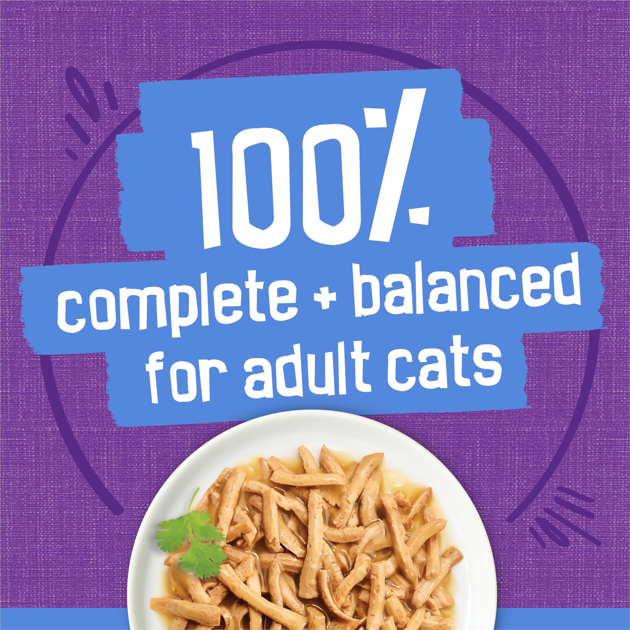 Friskies 24-pack stacked boxes illustrating bulk convenience and storage savings