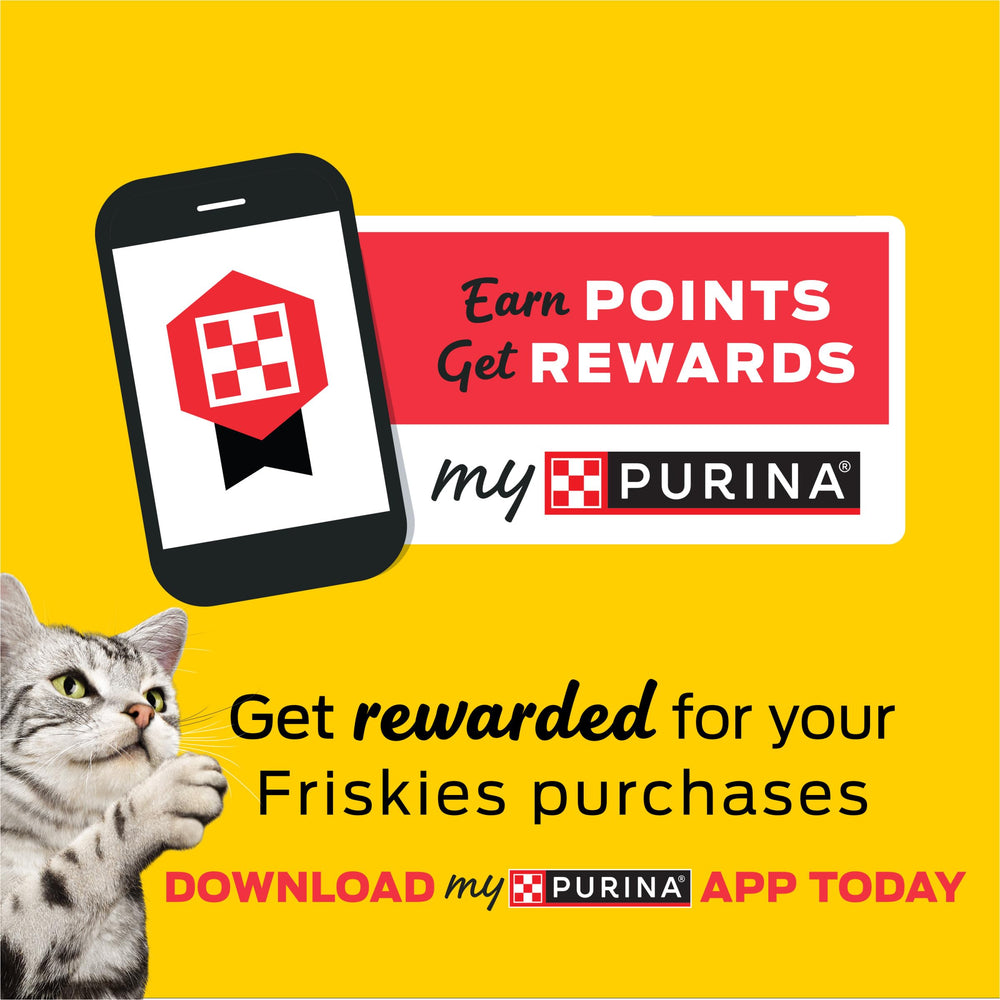 Friskies detalle de pestaña fácil de abrir, práctico para servir rápido
