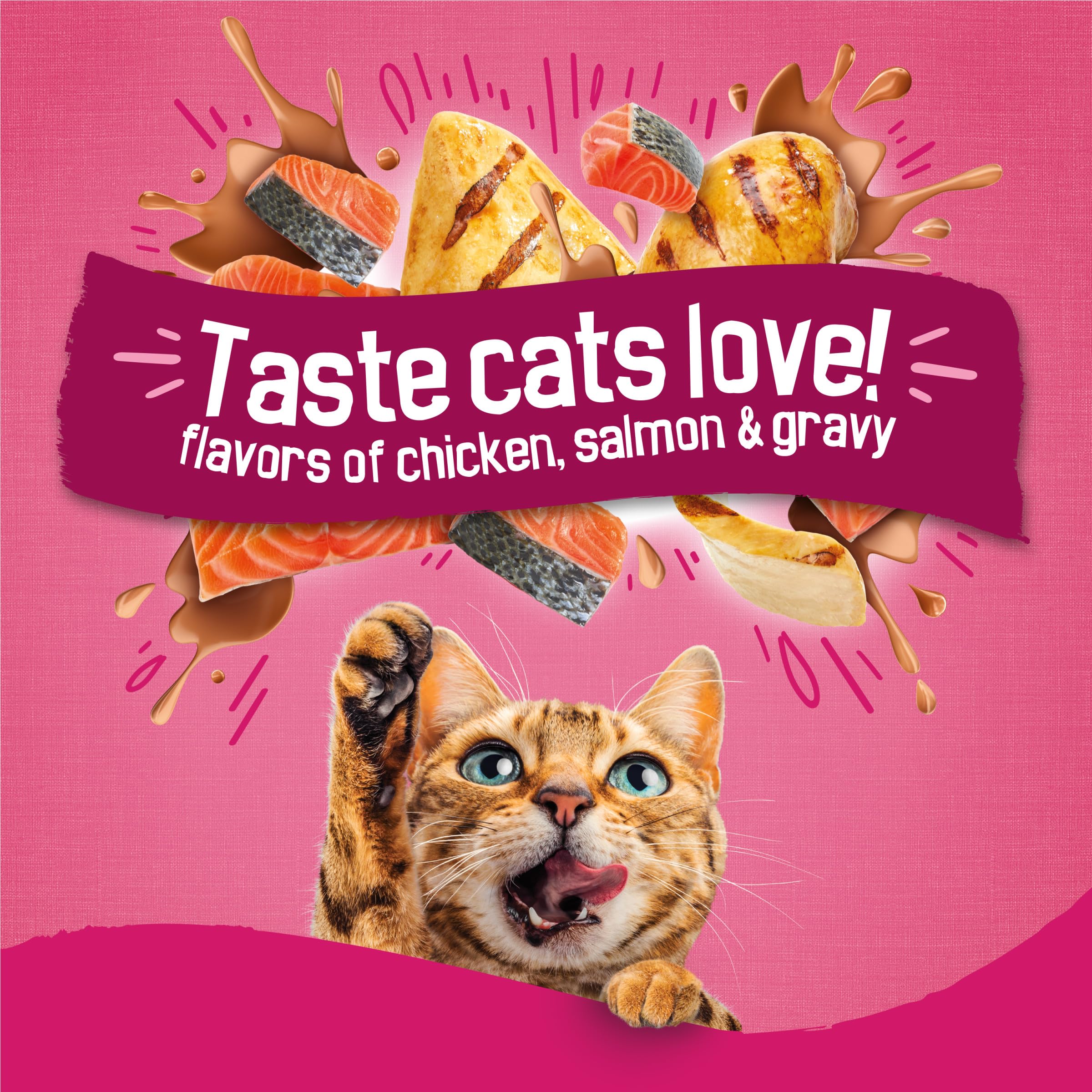 Friskies en plato listo para comer que aumenta el apetito del gato