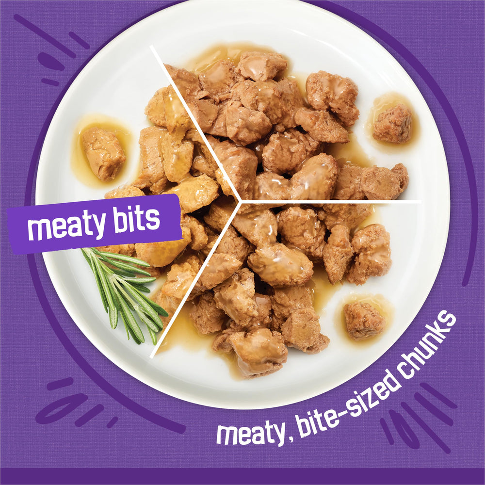 Friskies etiqueta nutricional destacando proteína y taurina