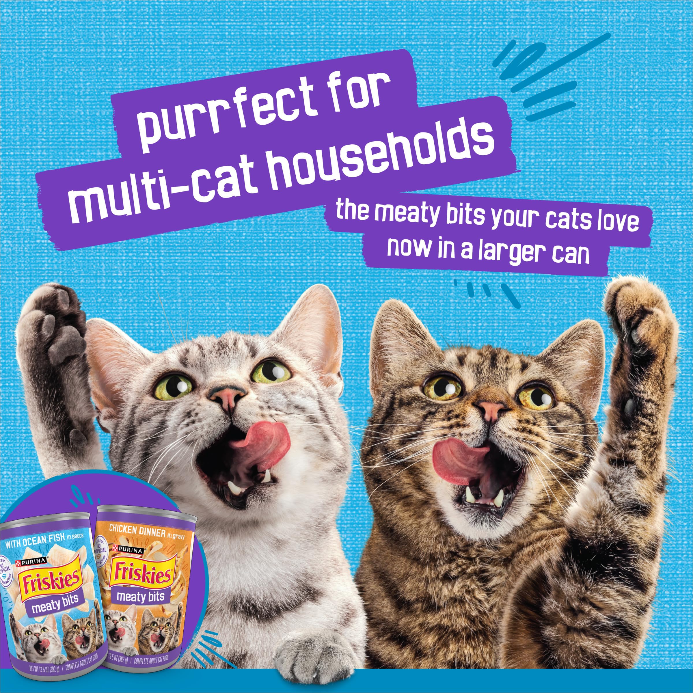 Friskies gato comiendo que ilustra aceptación y disfrute del alimento