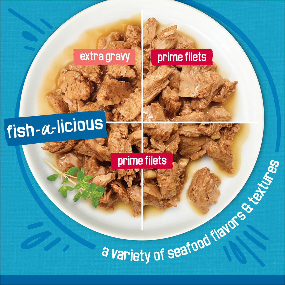 Friskies lata abierta vista superior lista para servir y usar fácilmente