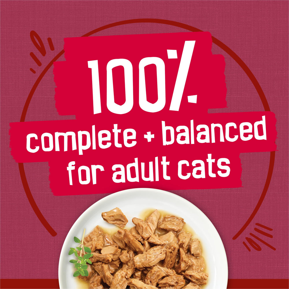 Friskies etiqueta nutricional en foco, información clara y útil