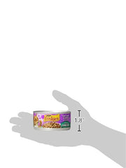 Friskies close-up of turkey shreds texture highlighting moist pieces that entice eating
