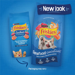 Friskies primer plano de croquetas que resalta textura y palatabilidad