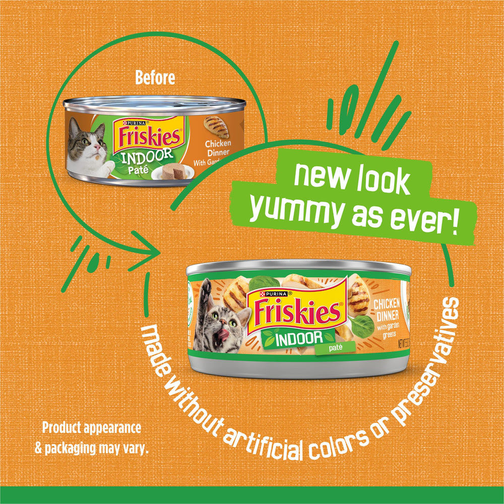 Friskies textura pate cerca que destaca cremosidad apetecible