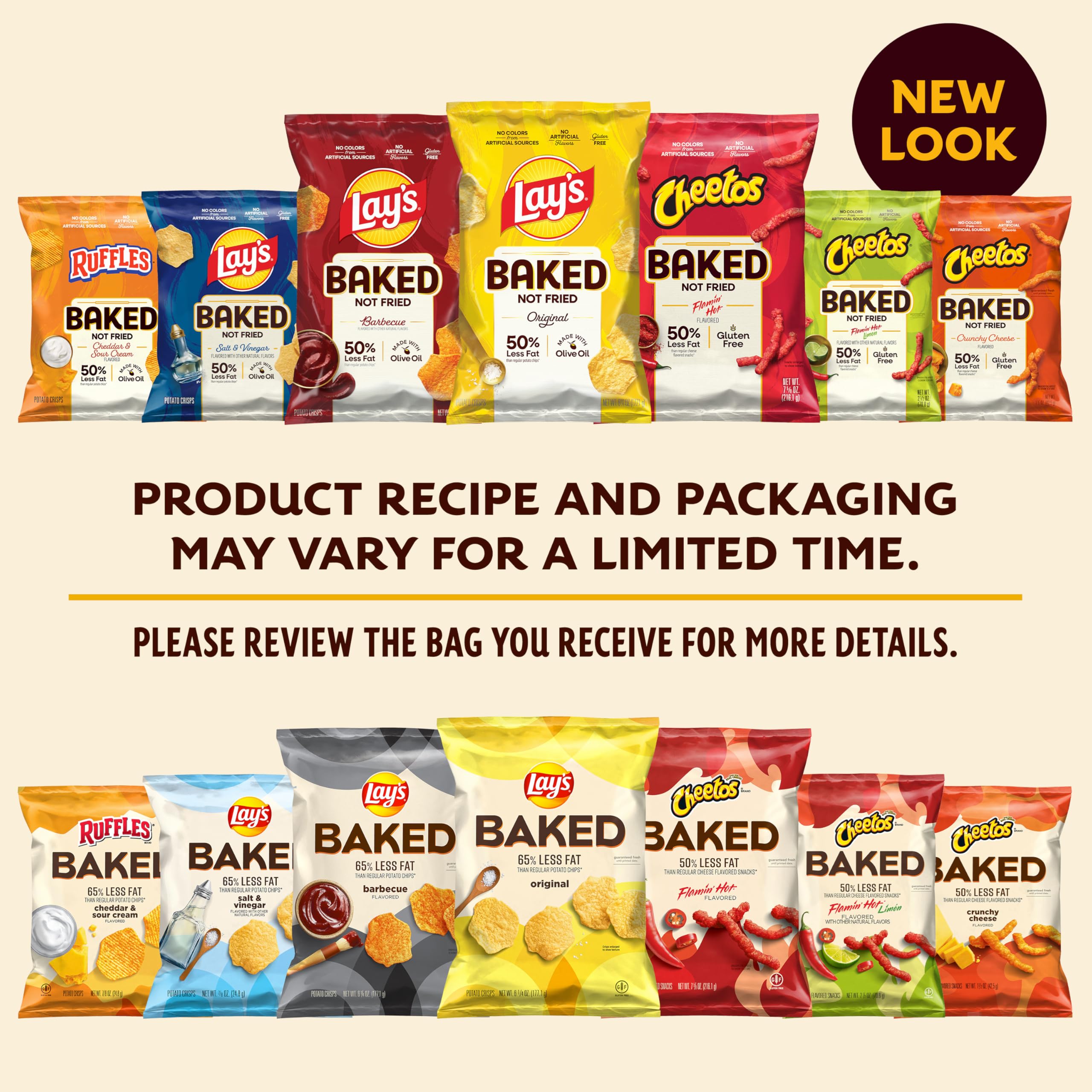 Frito Lay primer plano de textura de Baked Cheetos resaltando su crujiente horneado