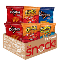 Frito-Lay pack frontal mostrando variedad y conveniencia
