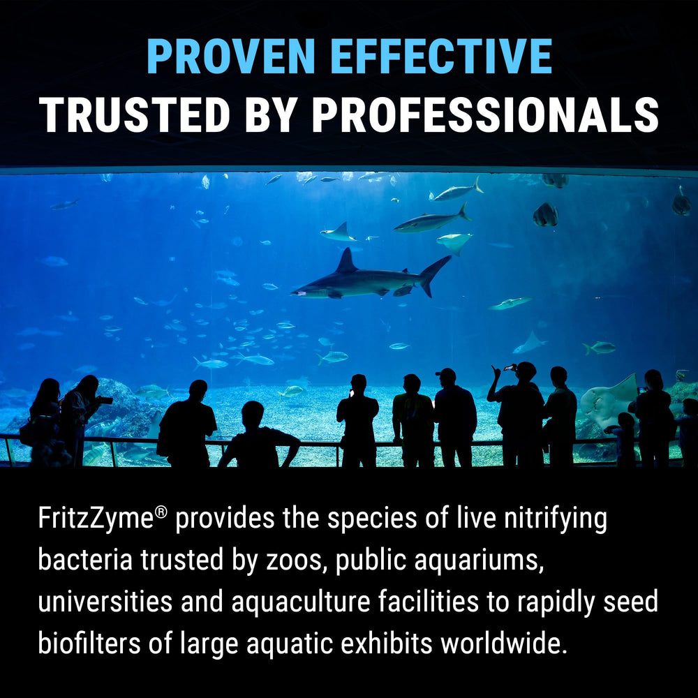 Fritz Aquatics producto añadido a tanque nuevo para establecimiento rápido de biofiltro