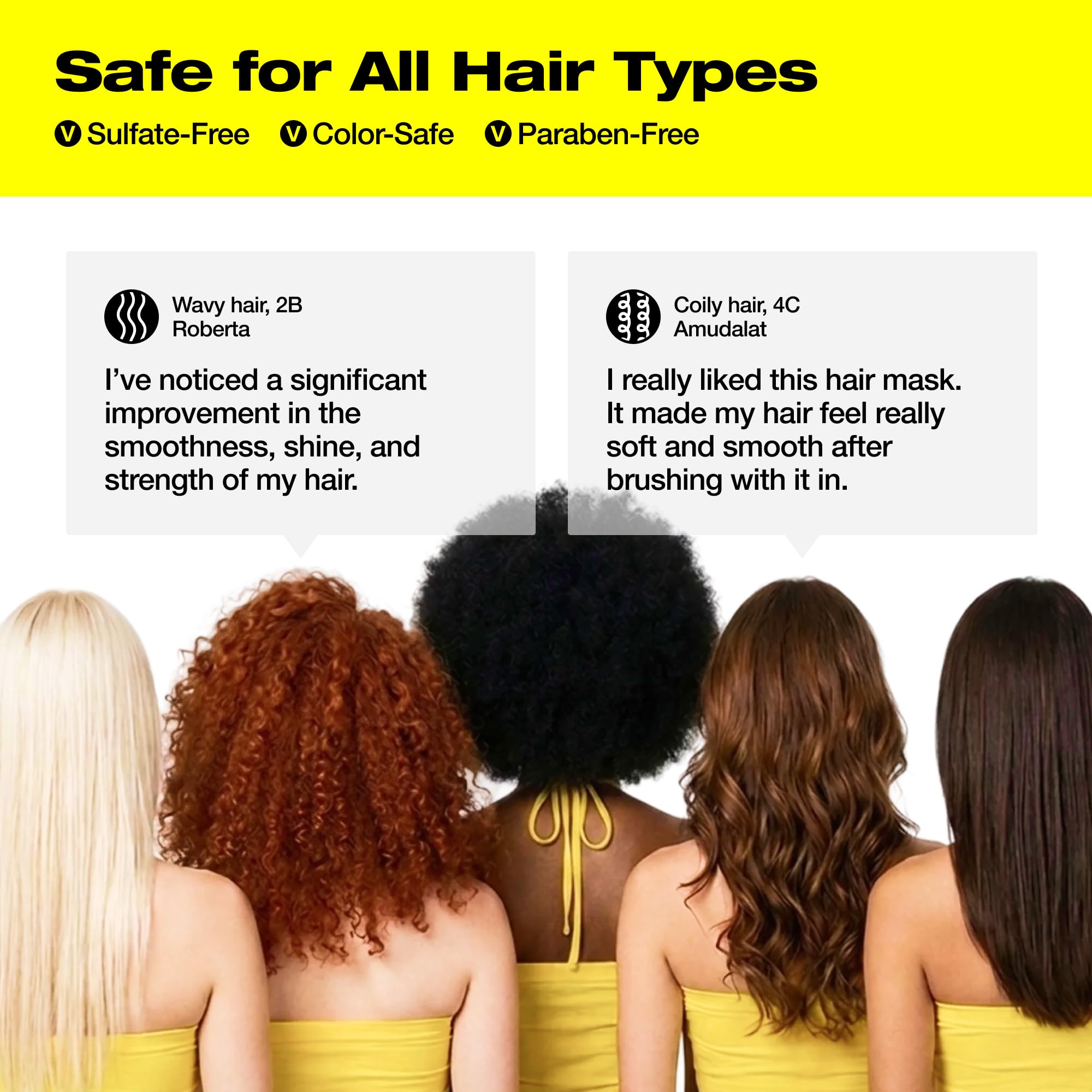 FROMLABS cabello rizado tras tratamiento con menos frizz