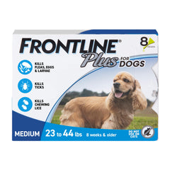 Frontline imagen frente del empaque mostrando cantidad y uso fiable