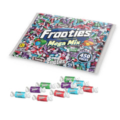 Frooties en uso dentro de un tarro en una fiesta para servir fácil y rápido