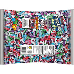 Frooties textura de caramelos masticables cerca que resalta suavidad