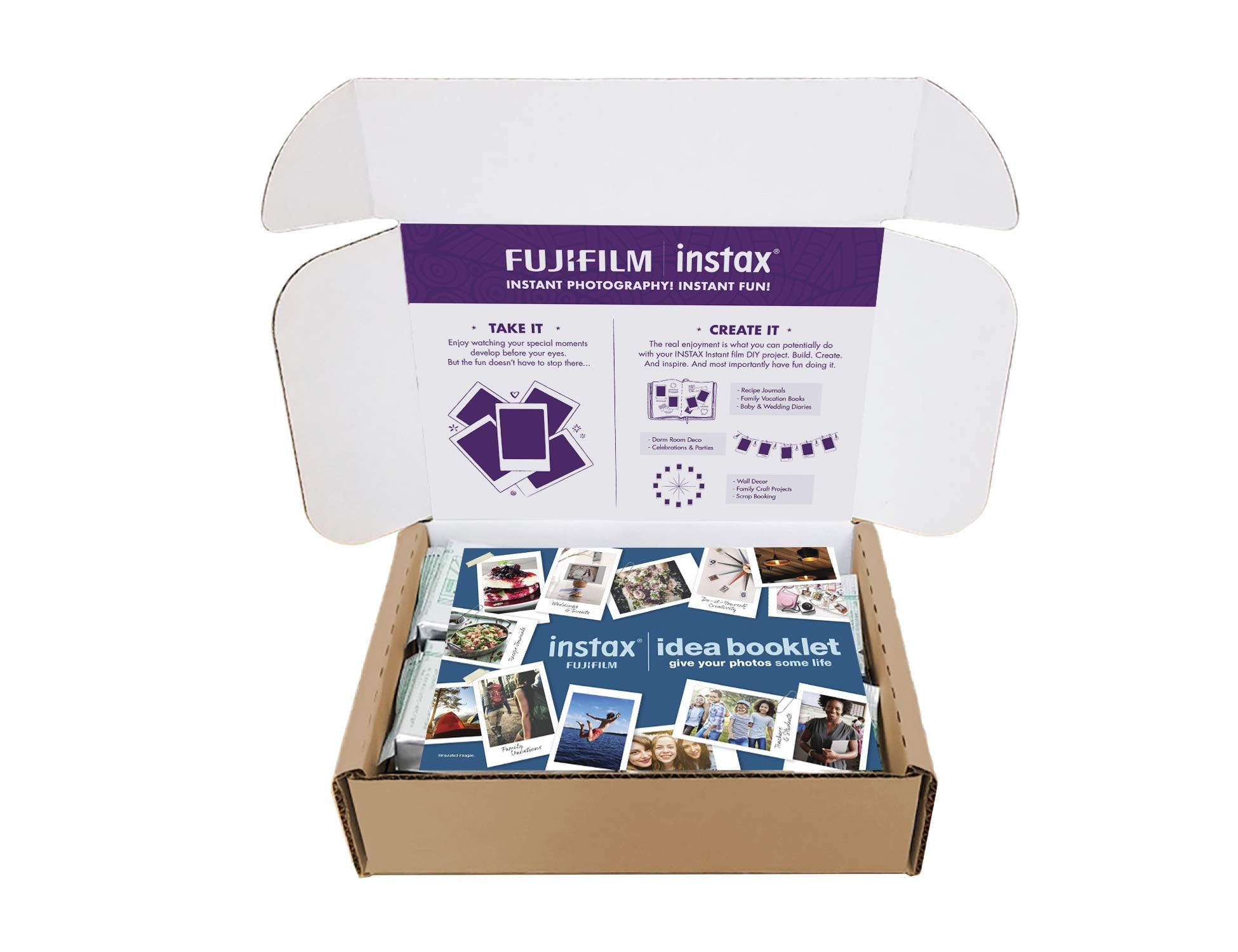 Fujifilm detalle de hoja de película con borde blanco y textura nítida