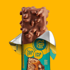 FULFIL primer plano del centro nougat y crispies que aporta textura
