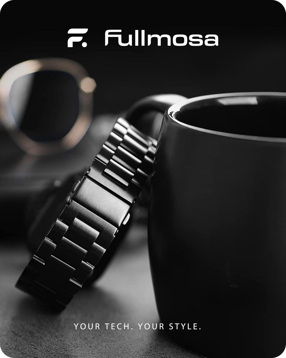 Fullmosa cierre plegable con doble botón que aporta seguridad