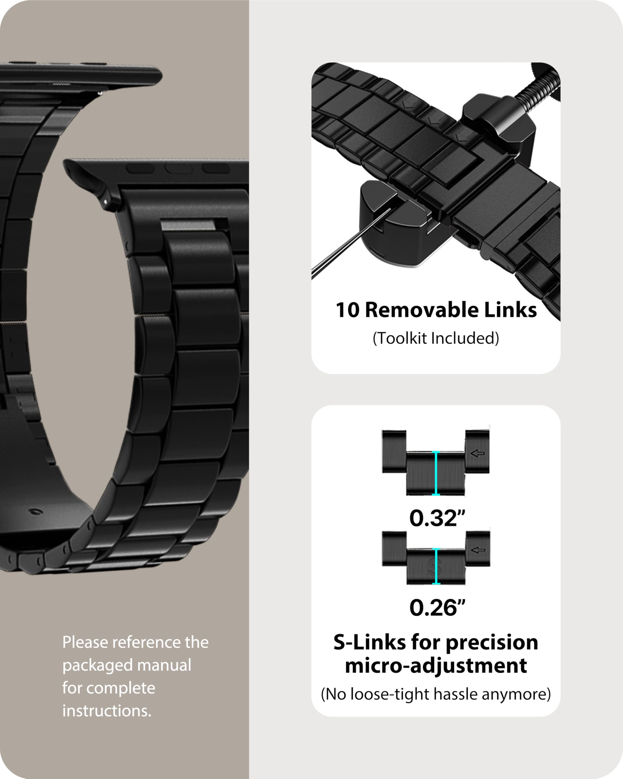 Fullmosa funda TPU en uso protegiendo la caja del Apple Watch