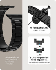 Fullmosa funda TPU en uso protegiendo la caja del Apple Watch