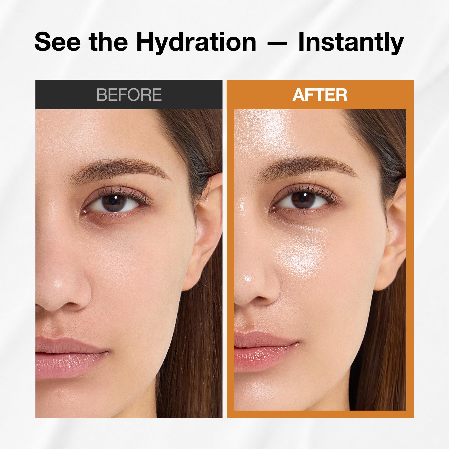 FULLY aplicación en rostro mostrando acabado natural y sin marca