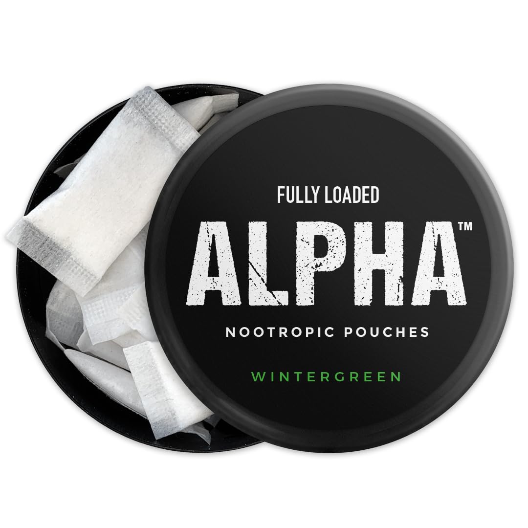 Fully Loaded Alpha bolsita en primer plano mostrando textura blanca y formato discreto para absorción rápida