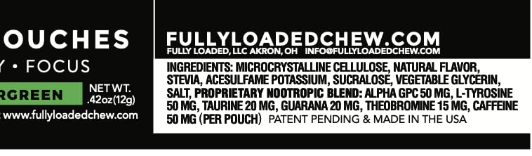 Fully Loaded lata abierta con pouches visibles y acceso fácil en movimiento
