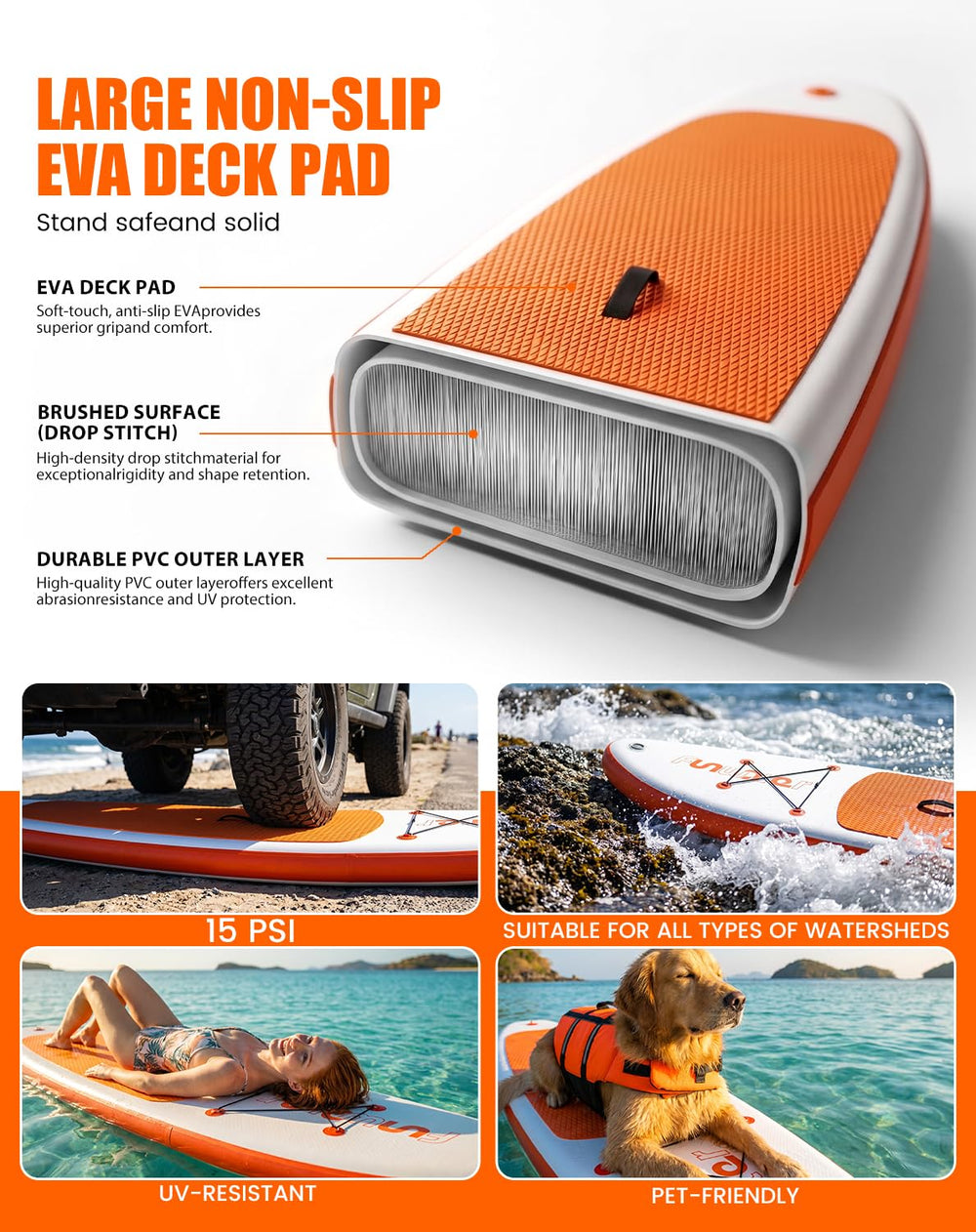 FunWater quillas instaladas mejorando el control y la dirección