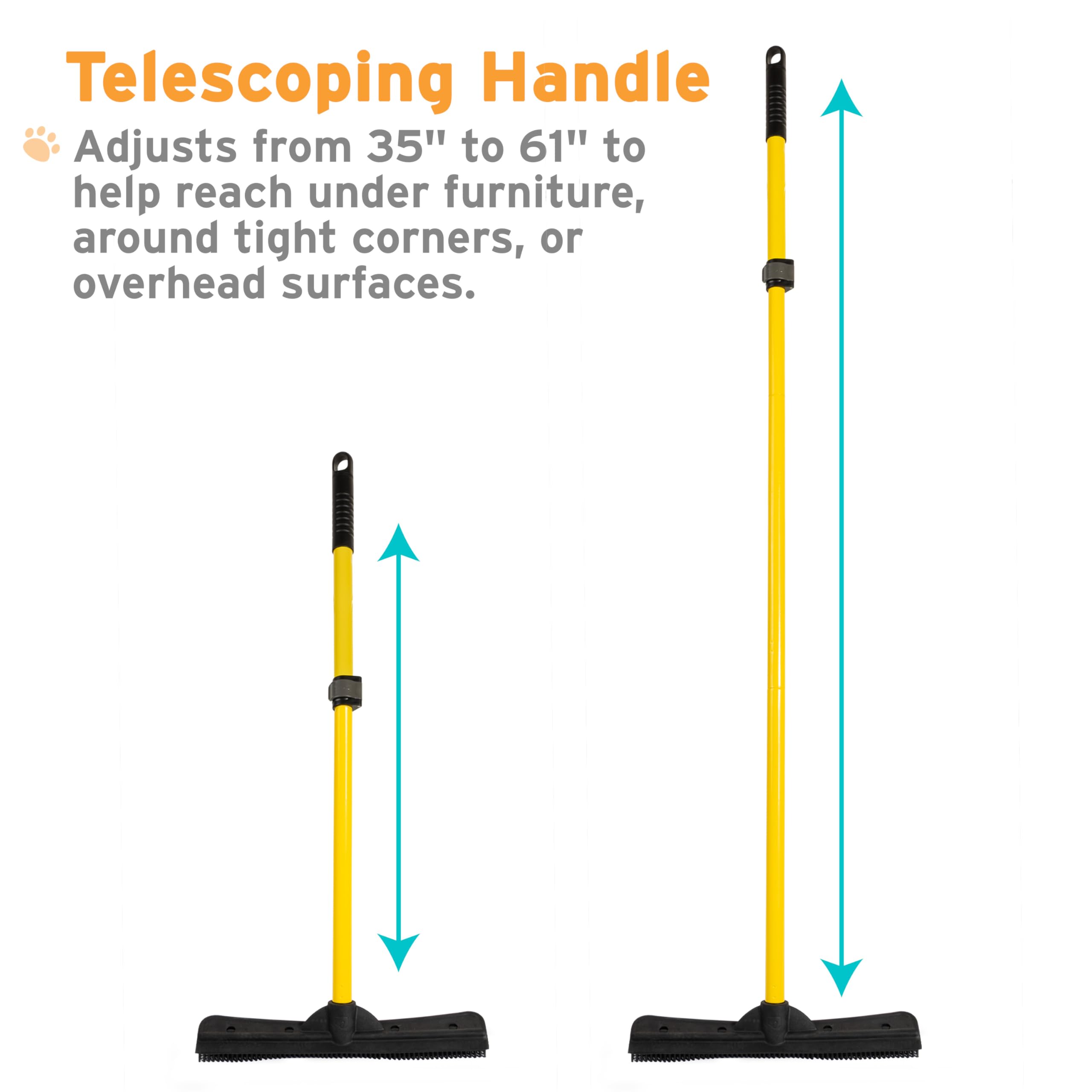 FURemover mango telescópico extendido para comodidad ergonómica