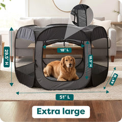 FurHaven piso desmontable lavable para limpieza sencilla