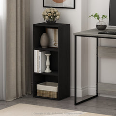 Furinno LUDER detalle de textura Blackwood resistente y estético