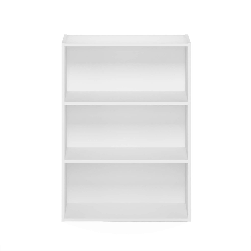 Furinno PASIR vista lateral resaltando acabado blanco y limpieza