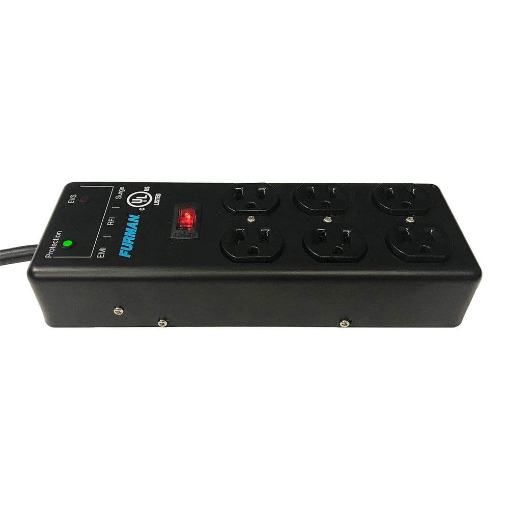 Furman SS-6B-PRO detalle de carcasa metálica robusta que garantiza durabilidad