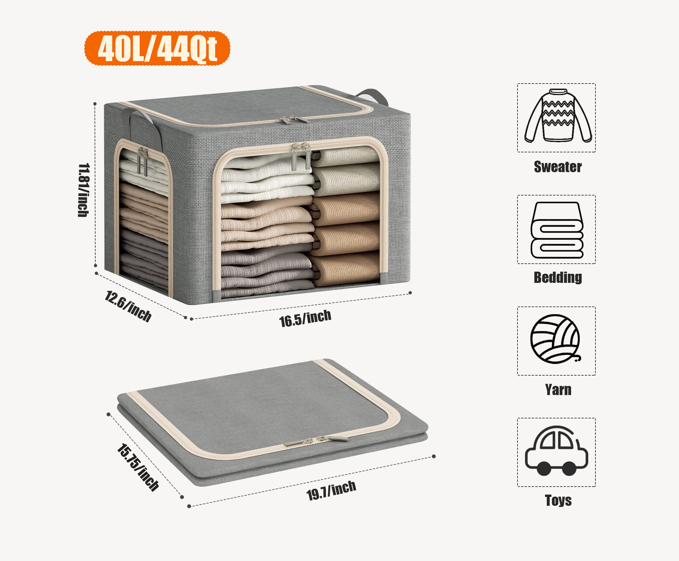 Furnhome en armario mostrando cómo optimiza estanterías y orden