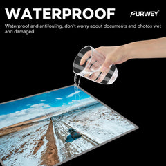 FURWEY detalle de la textura de la película brillante que mejora color y protección